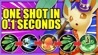 This Easy To Learn Leafeon Combo One Shots Any Pokemon Instantly Pokemon Unite