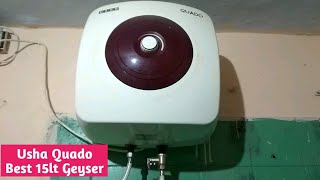 Usha Geyser |Best Electric geyser in Hindi| Usha Quado electric geyser,water  heater - YouTube