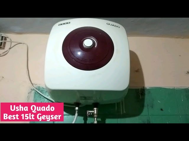 Usha Geyser |Best Electric geyser in Hindi| Usha Quado electric  geyser,water heater - YouTube