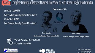 Webinar : Complete training on how to use Ocean View Software screenshot 2