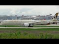 Самый длинный Dreamliner улетел из Москвы  - Boeing 787-10 Etihad Airways / Домодедово 2020