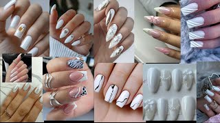 2025 NEWEST WHITE NAILS DESIGN Cute Nd Easy Nail Art Designs 4 Black Ladies Simple Nail Art Ideas