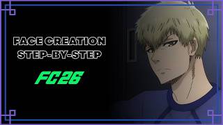 How to create JINGO RAICHI in EA FC 26 - TUTORIAL Blue Lock Face Creation