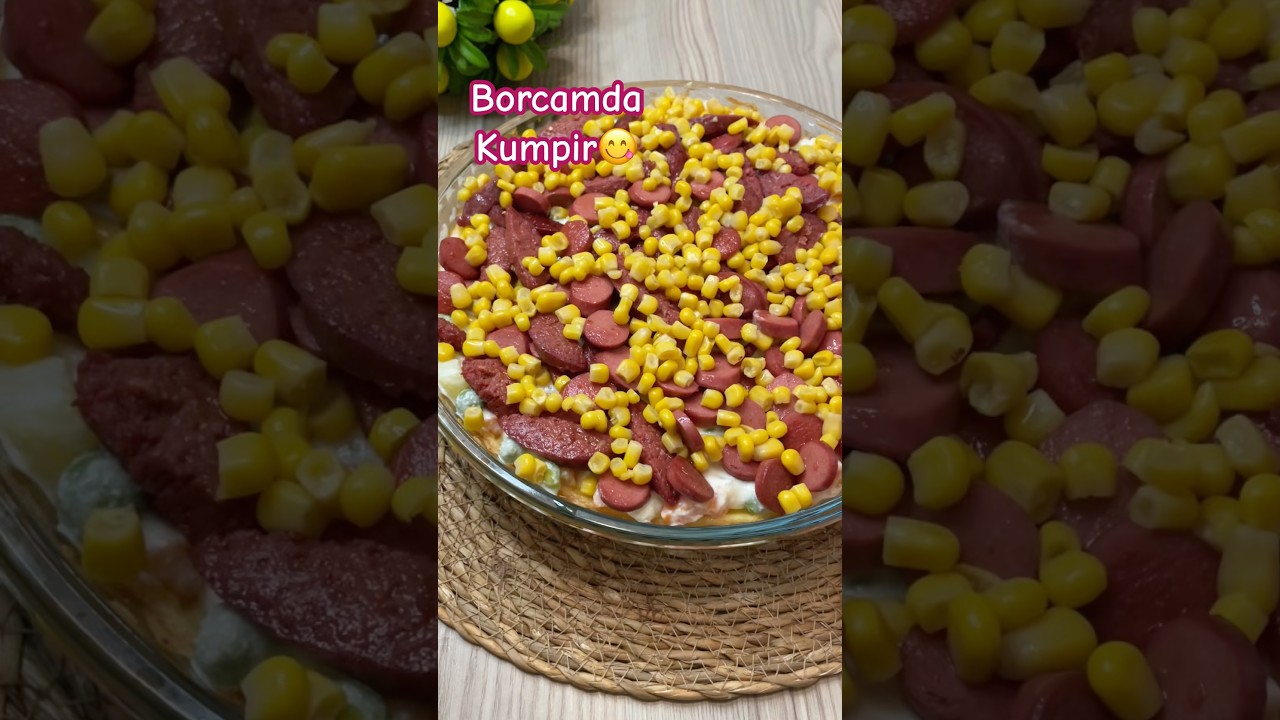 Borcamda Kumpir 😋 Aşırı Pratik Tarif Yorumlarda 👇😍