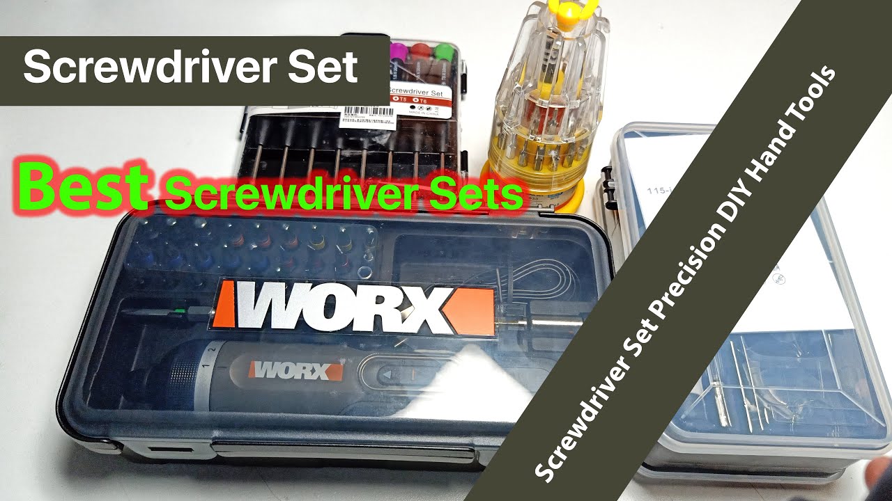 Best Screwdriver Set Precision DIY Hand Tools