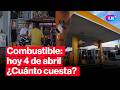 🔴¿CUÁNTO CUESTA? Precios de COMBUSTIBLES: gasolina, GLP y diésel HOY 4 de mayo en Perú | #EnVivoLR