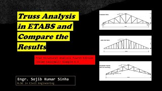 Uncovering the Secrets of Truss Analysis in ETABS -- Comparing the Results!