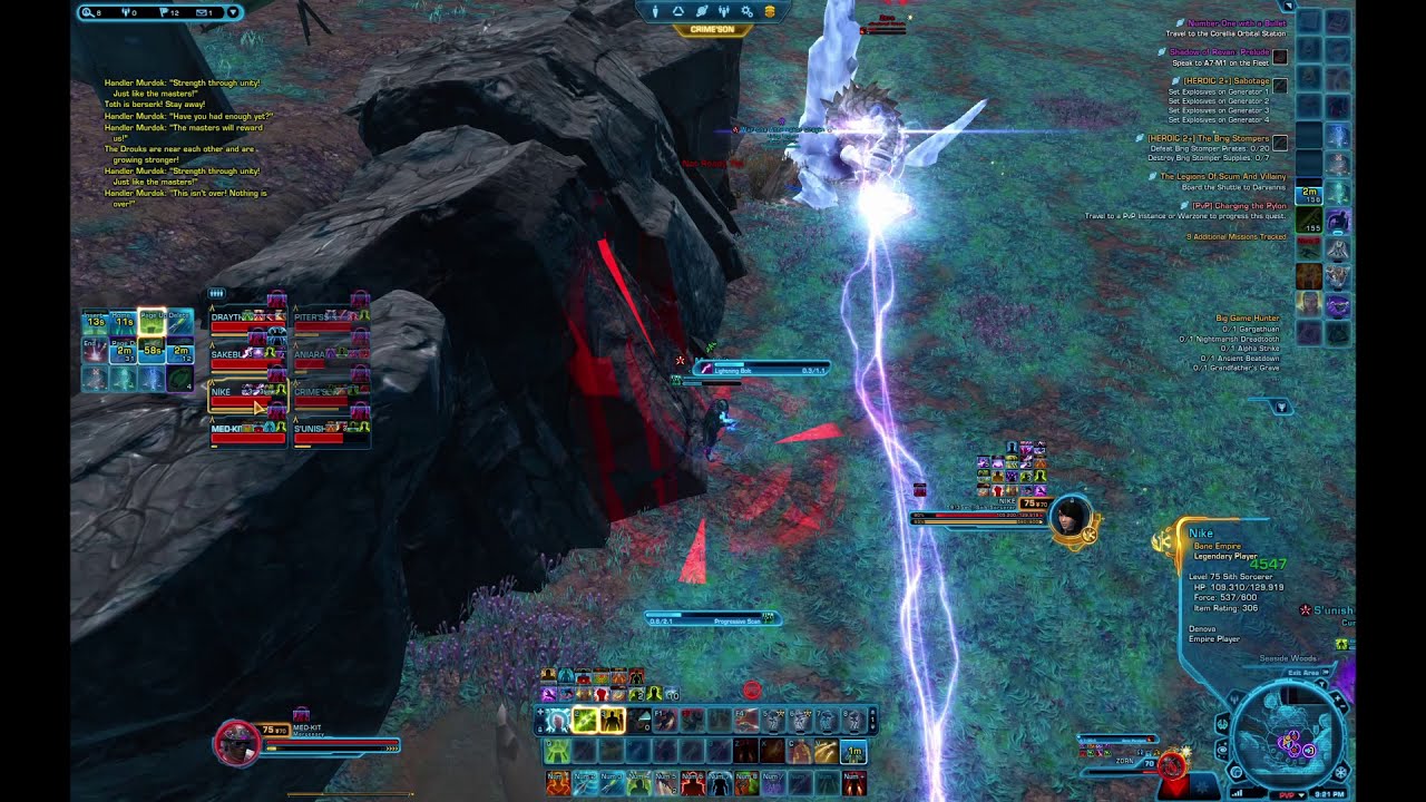 Zorn And Toth - Explosive Conflict Nightmare Mode - Healer POV - SWTOR (Star Wars The Old Republic)