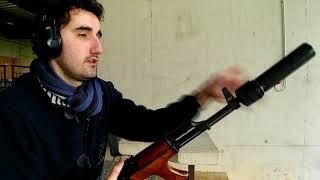 Polish Ak47 Pioneer Arms Corp With Russian Pbs Suppressor