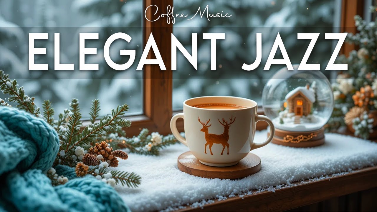 Elegant Jazz Music ☀️ Soft Bossa Nova Coffee for Peaceful Work, Study and Positive Daily Energy