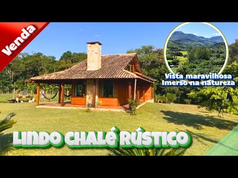Beautiful country property with a chalet made of fine wood (Grápia ...