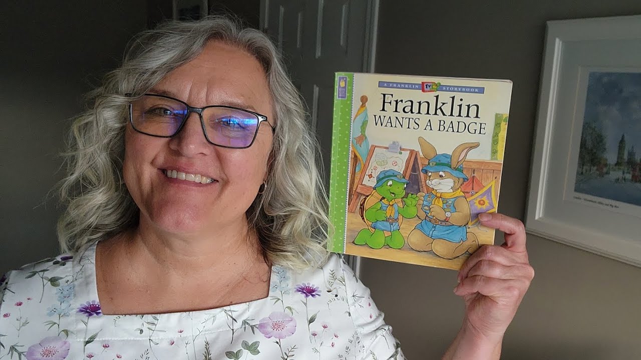 "Franklin Wants a Badge" - by Paulette Bourgeois & Brenda Clark -Storytime with Nonna