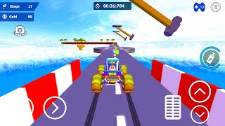 Games lovers: Car Stunts 3D Free - Extreme City GT Racing Android Gameplay Ep3 screenshot 4
