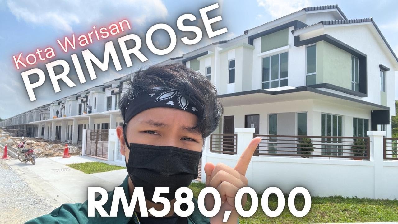 KLIA & Cyberjaya 2 Storey Landed House only RM580k?!?  | Built up 1540sqft | Primrose #kotawarisan