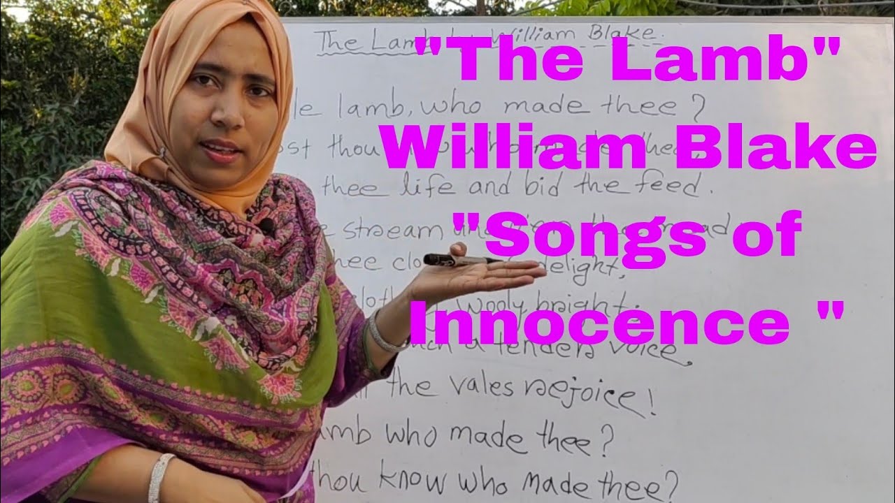 The Lamb Summary William Blake Romantic Poetry Songs Of Innocence The Lamb Summary William Blake Romantic Poetry Songs Of Innocence