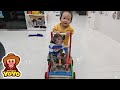 YoYo Jr helps Ai Tran learn to walk