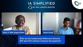 Short: Fundamental Differences between IDP and OCR