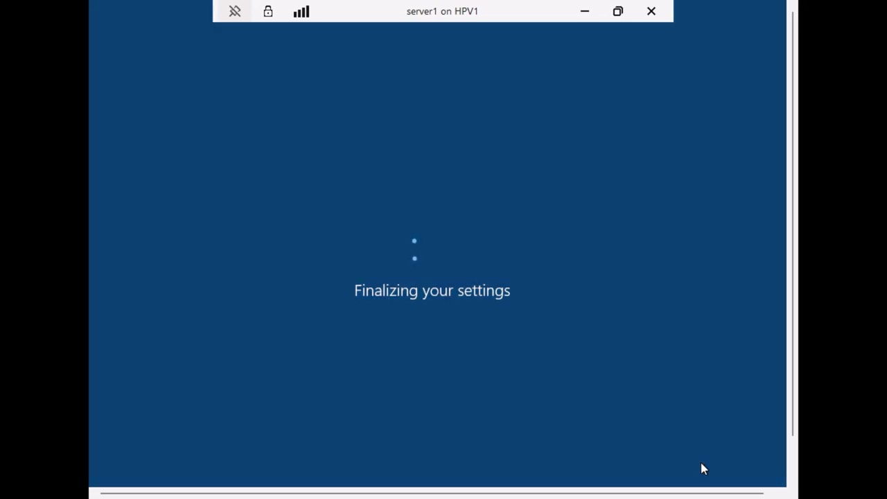 Hyper-V \& nested virtualization