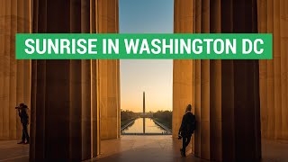 Sunrise in Washington DC w/ @abpanphoto Sunrise in Washington DC w/ @abpanphoto