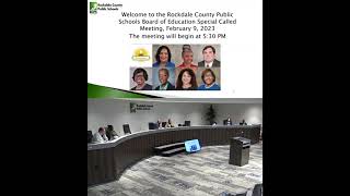2-9-2023 BOE Budget Hearing and Work Session