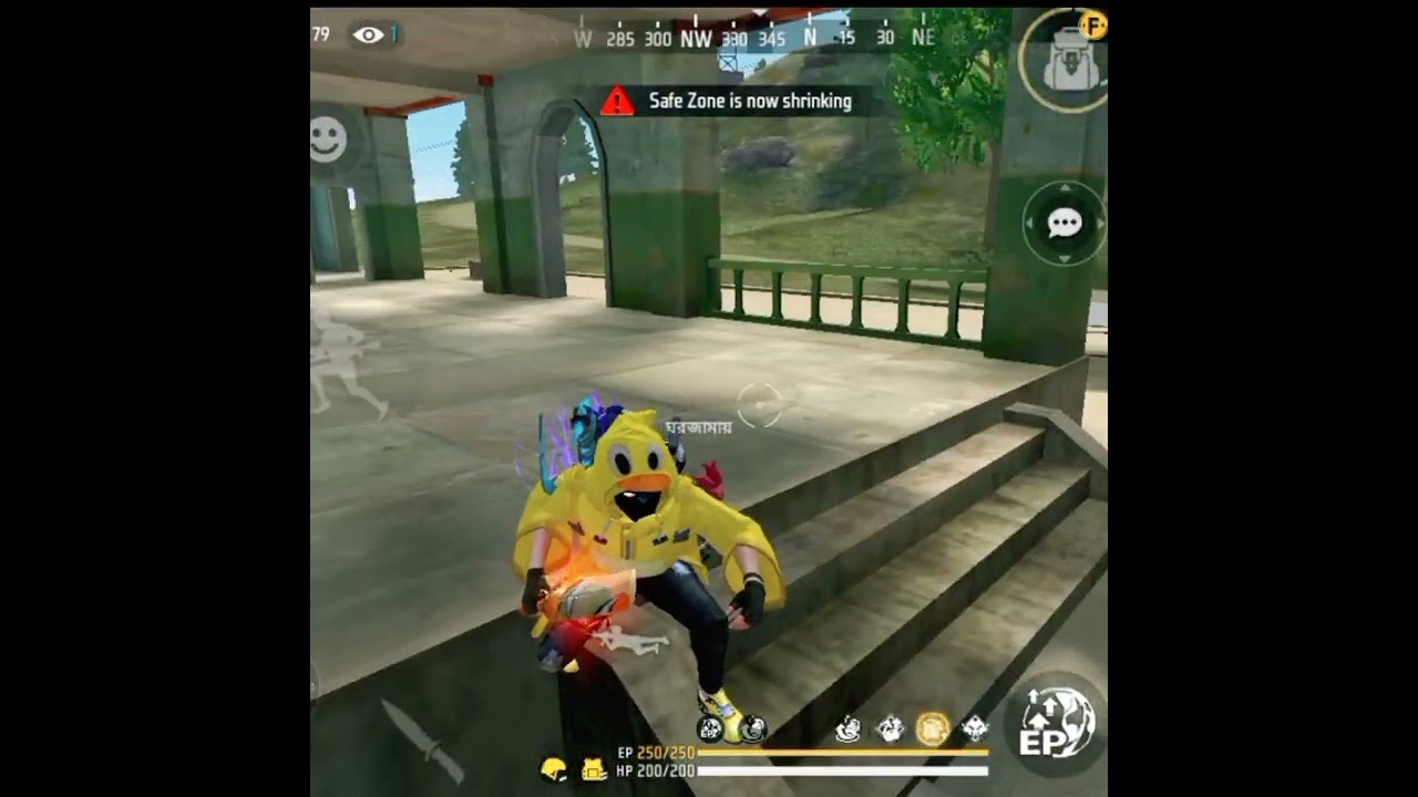 Landmine trap tricks 😱 || FREE FIRE 