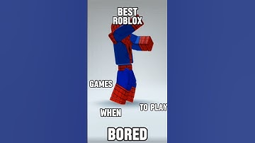Best Roblox Games To Play When You Are Bored! |  Part 1 | #shorts #roblox