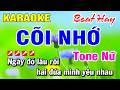 Karaoke Nhạc Sống Tone Nữ Cõi Nhớ | Hoài Phong 🎤