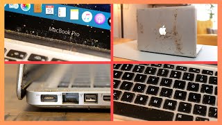 Deep Cleaning & Restoring this FILTHY MacBook Pro for $10!