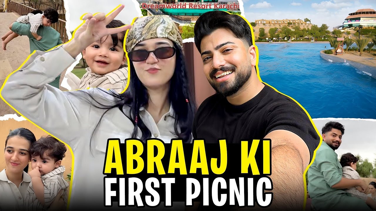 Abraj Ko Pehli Picnic Par Pool Se Bahar Lana Hua Mushkil | Zaraib Vlogs