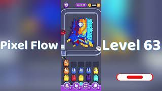 🎮 Pixel Flow Level 63 Walkthrough | Go Answer 🧩✨