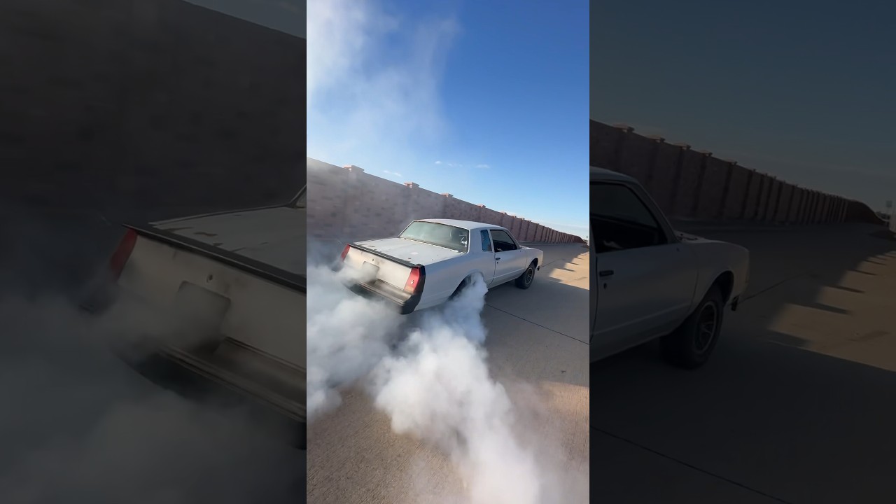 88 Monte Carlo with small block chevy 350 burnout 