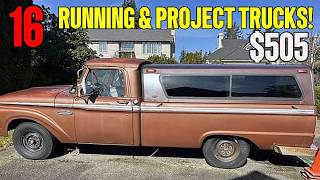Craigslist Classic Truck Finds – 16 Running Trucks & Restoration Projects!