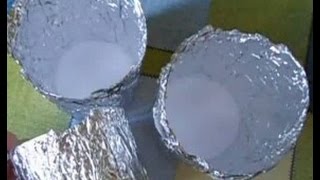 Форма для выпечки кулича своими руками. DIY формочки для куличей своими руками.Формочка из фольги. Форма для выпечки кулича своими руками. DIY формочки для куличей своими руками.Формочка из фольги.