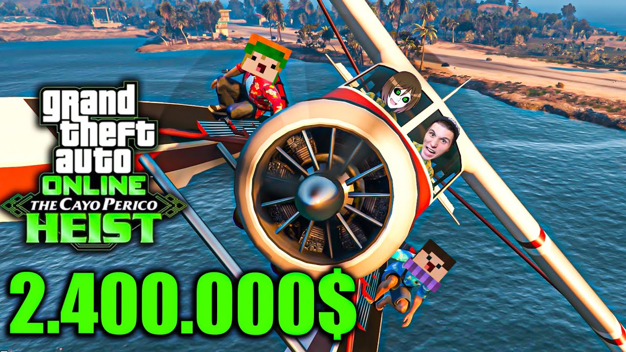 Wir FLÜCHTEN mit 2.400.000$ (Cayo Perico Heist FINALE) | GTA Online