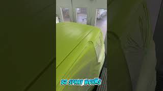 Leaf Green Is So Happy..#satisfying #asmr #car #truck #painting #fyp