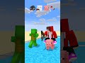 JJ vs Mikey RACE - Maizen Minecraft Animation #maizen #minecraft #shorts