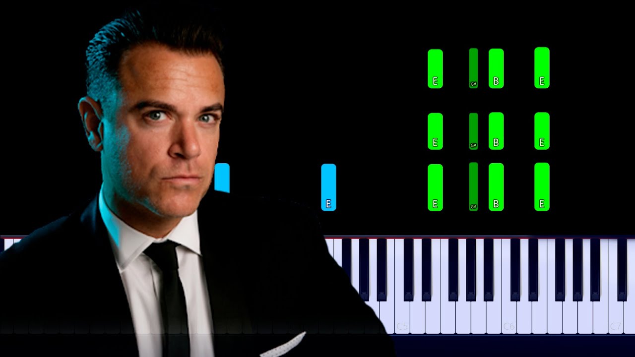 Robbie Williams - Angels Piano Tutorial