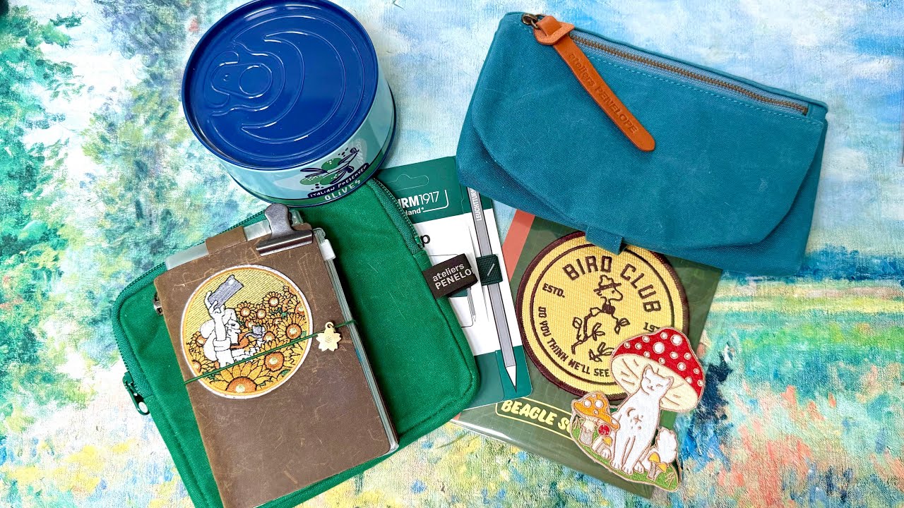 Ateliers Pouches, Patches, Leuchtturm Pen Loop, and more!