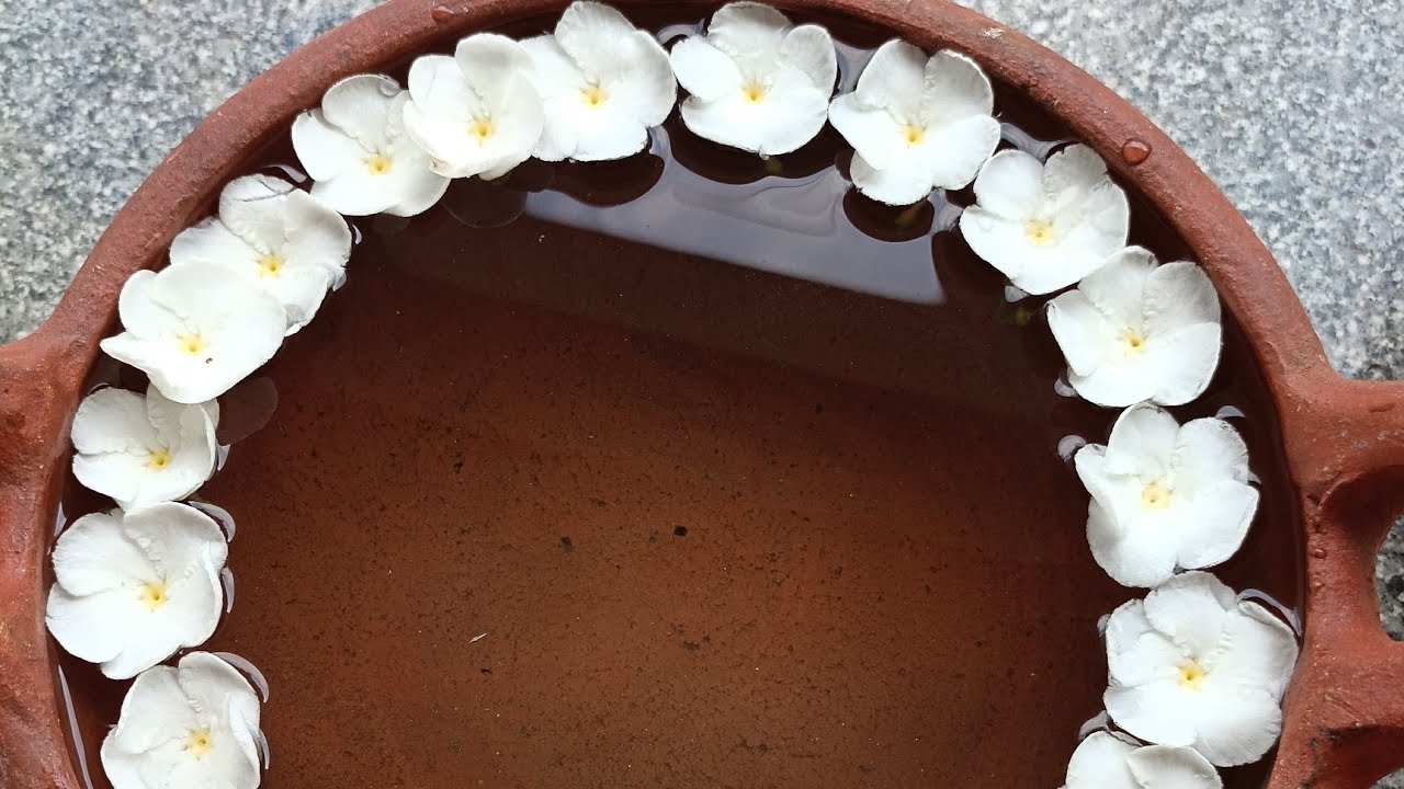 uruli flower decoration 🌹nanthiyavattai uruli decoration 🌹 home decor 🌹