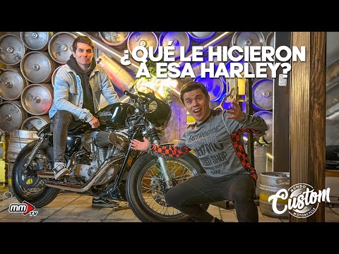 ¿Harley Davidson convertida en Café Racer? Alguien lo soñó y lo hizo realidad | Mundo Custom