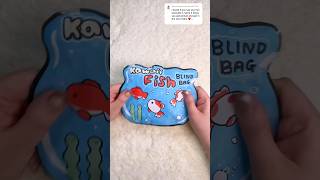 Kawaii Fish Blind Bag🗺️ satisfying DIY toy opening✨ #ASMR #blindbag #papercraft #paperdiy