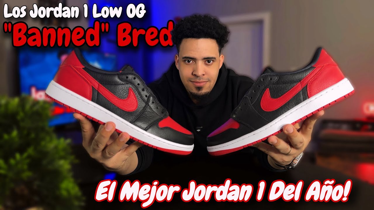 Jordan 1 Low OG Bred “Banned” Reseña & On Feet 👣 - YouTube