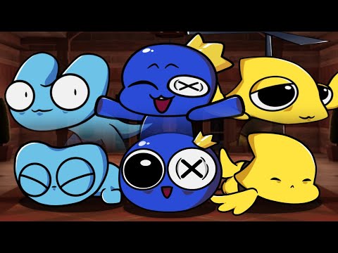 귀여운 레인보우 프렌즈 2 십자가 봉인 애니메이션 [ &amp;<strong>quot</strong>;<strong>cute</strong>&amp;<strong>quot</strong>; Rainbow friends 2 using crucifix animation ]