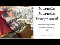 JOURNALS JOURNALS EVERYWHERE! VIEWER REQUESTED | ART | JUNK | FAITH | TRAVELER&#39;S NOTEBOOKS