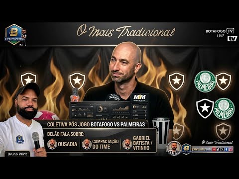 BELÃO FALA SOBRE OUSADIA / COMPACTAÇÃO DO TIME/ SOBRE GABRIEL BATISTA E VITINHO