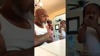 Dad and daughters represent the struggles 😂 #fyp  #4cpod #comedy #daddydaughter #viral