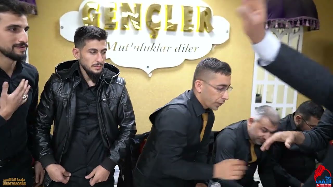 سعدالدين المحمد وفادي حمادة حفل زفاف العريس نوح حج ابراهيم PART1