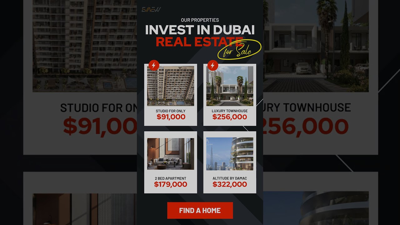 Discover Dubai’s Prime Real Estate Opportunities | Unlock High ROI with Dubai Properties For Sale