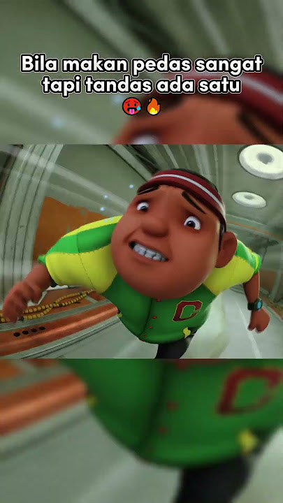 Dah lah perut sakit, tandas jauh pulak tu! 😭😭 #BoBoiBoyGentar #Seterong #MONSTA