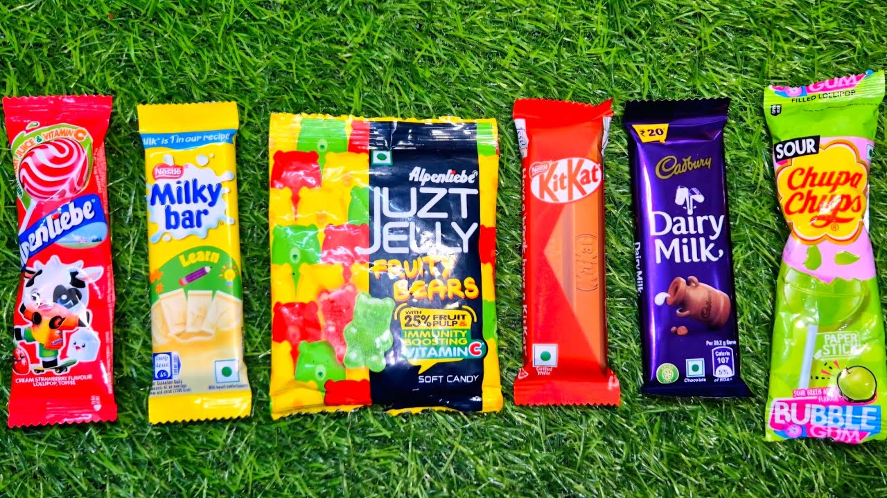 ASMR Popular Candy Eating🍫 | Lots Of Colorful Rainbow🌈Lollipop Candy Eating Challenge | Satisfying🤤🍭